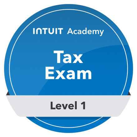 Intuit Academy Tax Exam Level 1